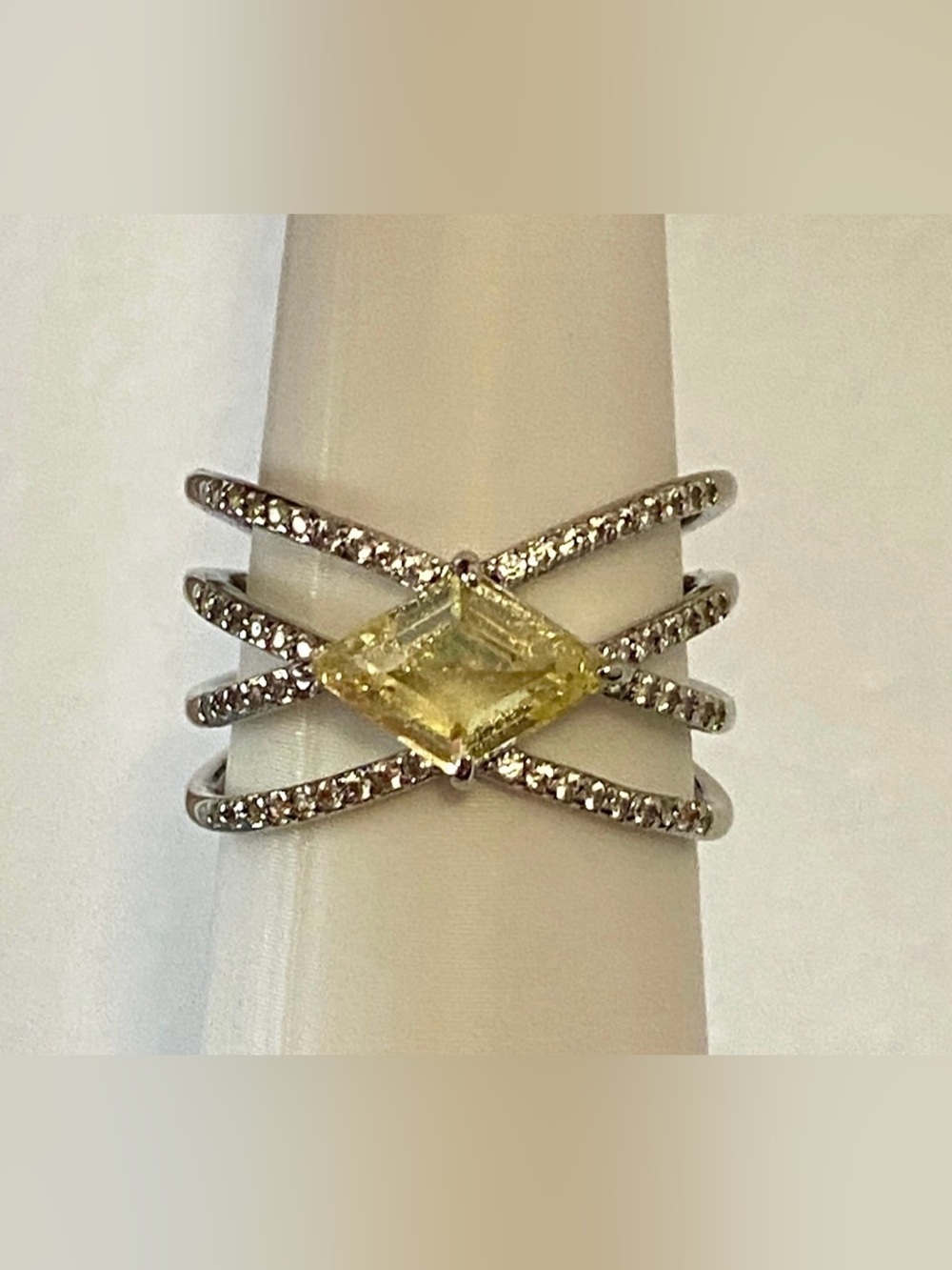Bomb Party 2026 Lemon CZ Ring